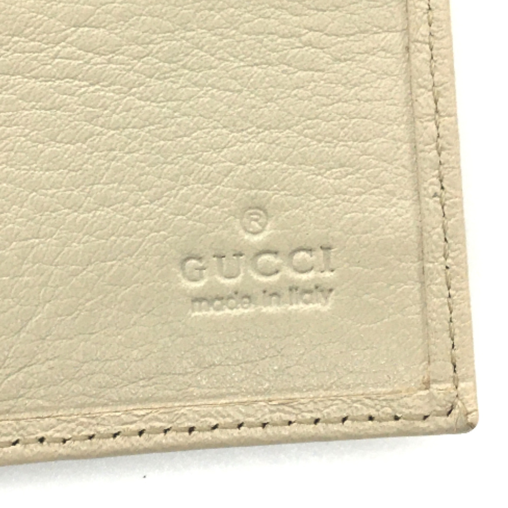 Gucci GUCCI Gucci Shima long wallet leather beige ladies ー The best place to buy Brand Bags Watches Jewelry, Bramo!