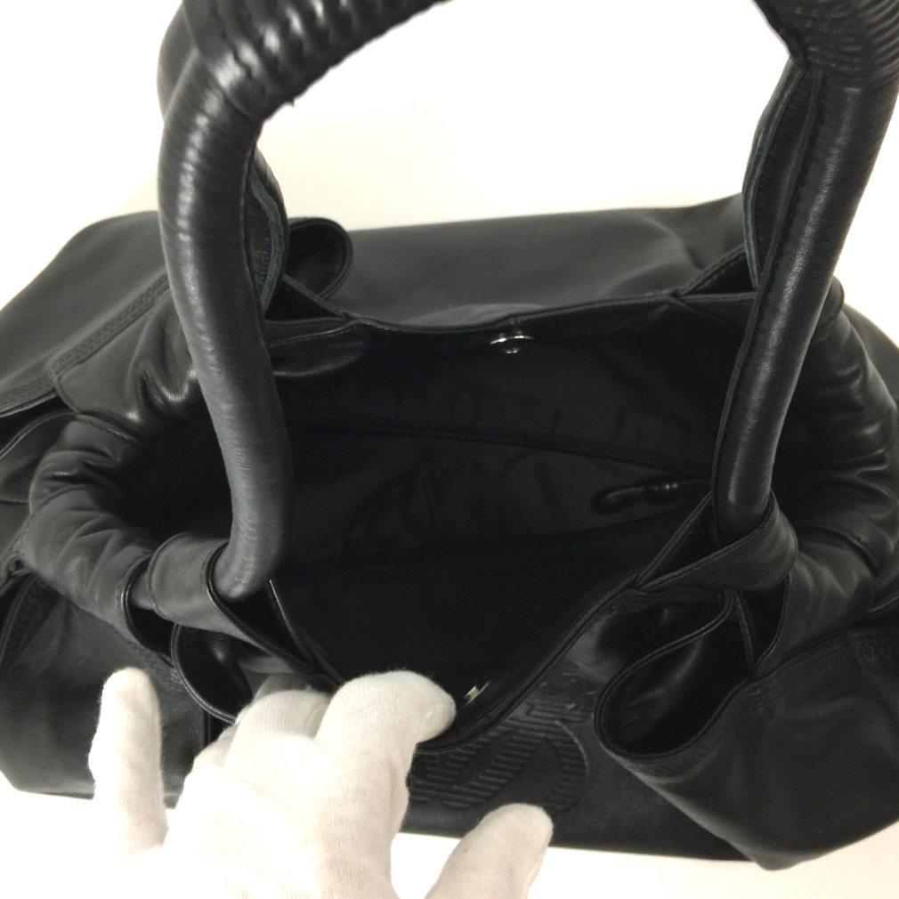 loewe loewe nappa aire手提包309.82.102羊皮黑色女士k80210230