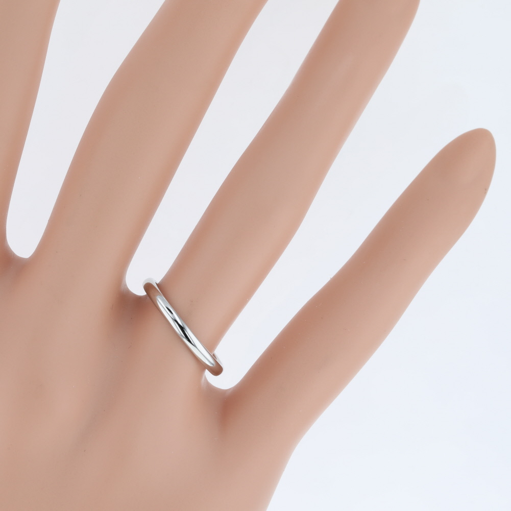 经典乐队11号约2毫米戒指和戒指铂金pt950第11号银色女装k90413829