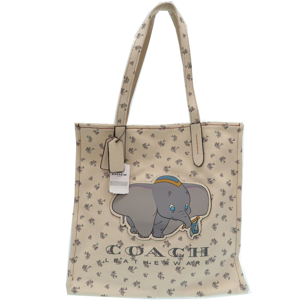 coach迪士尼dumbo 1881-69250单肩帆布帆布浅粉色0106女士