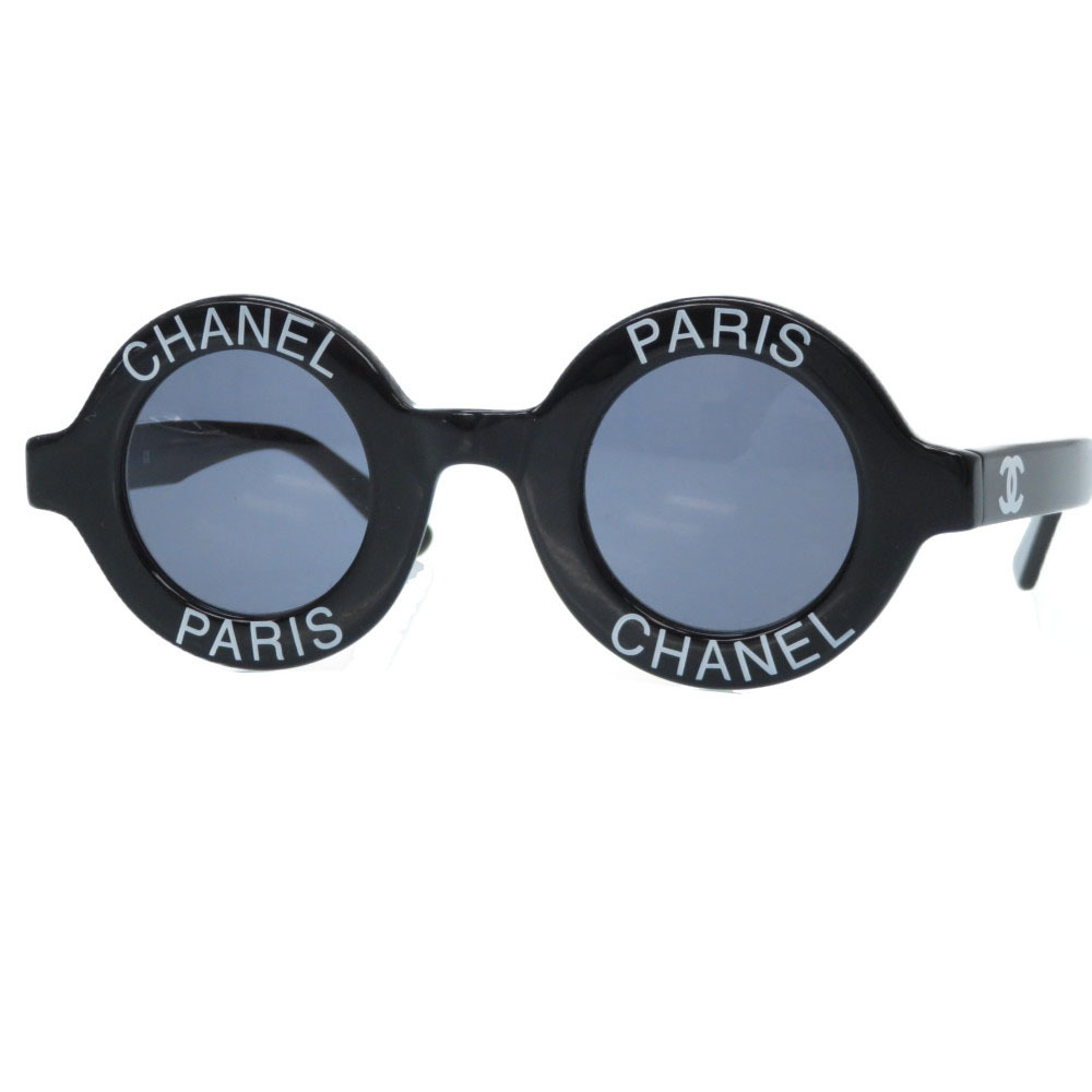 chanel round frame sunglasses