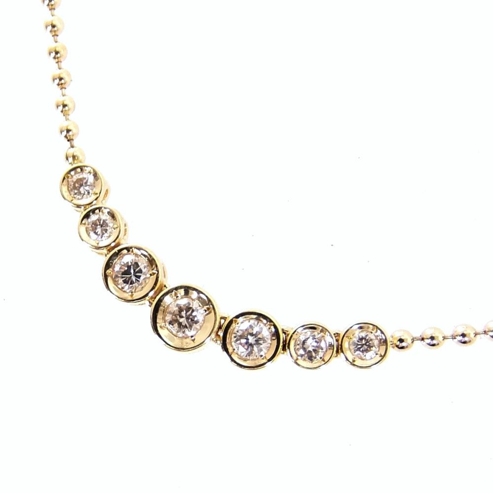 select jewelry项链4.6克k18钻石0.30克拉女士