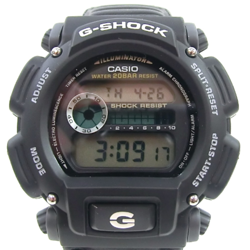 卡西欧卡西欧dw-9052v g-shock手表树脂系统/尼龙男士