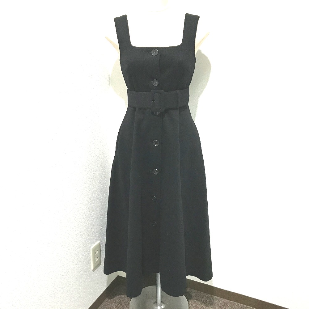 Jillstuart ジルスチュアート 092 ドレス ワンピース 紗栄子 サエコ Sweet ジルスチュアート コラボ ラリサ タグ有 ベルト付 ドレス ウール ナイロン ブラック ブラック レディース ー ブラモ 欲しいブランド品がすぐ見つかる ネット通販サイト