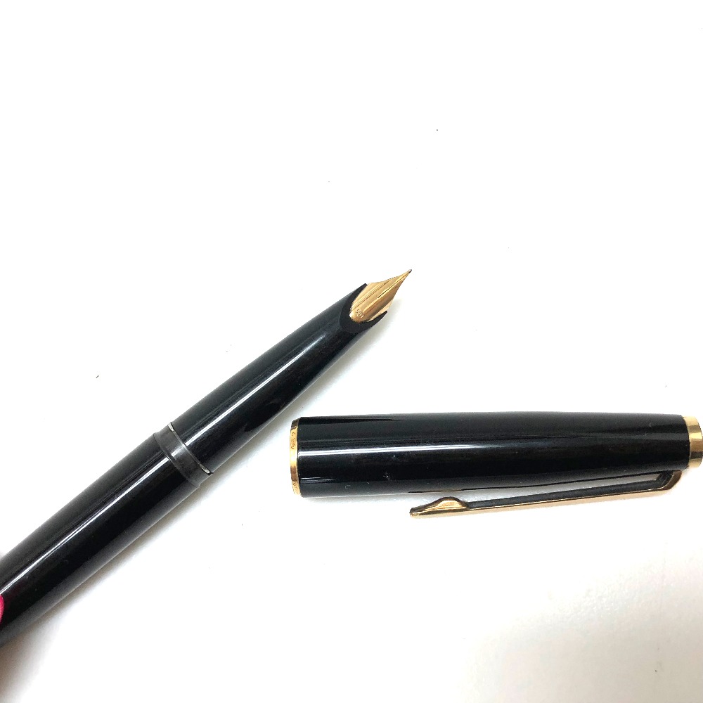 montblanc万宝龙男士女士办公用品书写工具钢笔树脂/笔尖:14k黑色男女