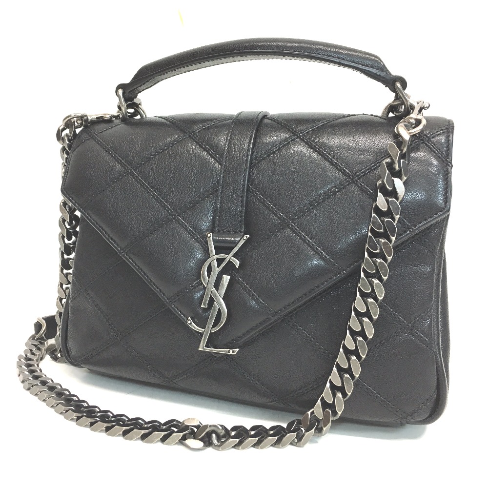 ブル アルカイック 上級 サン ローラン キルティング バッグ Ballet Aqua Jp