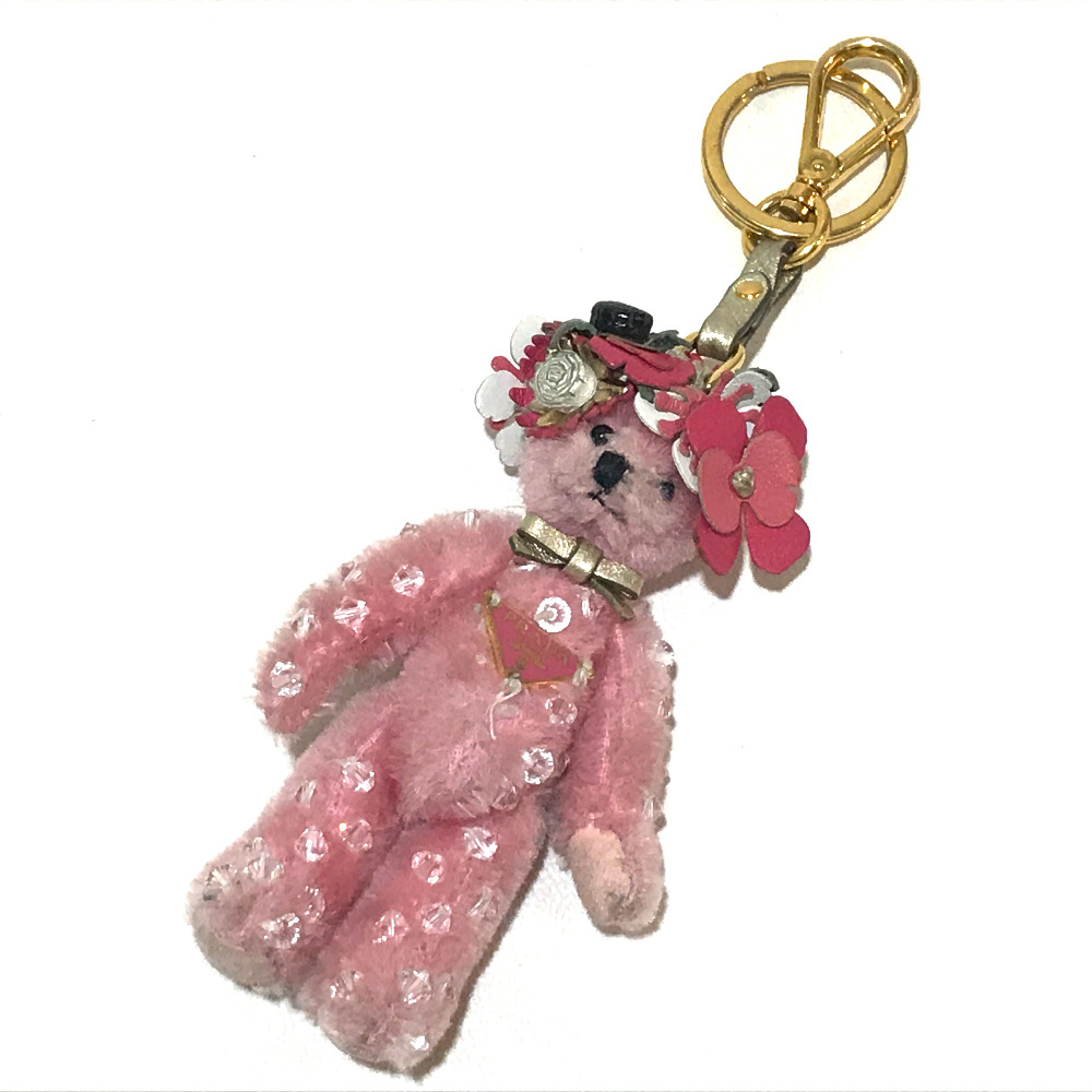 prada teddy bear bag