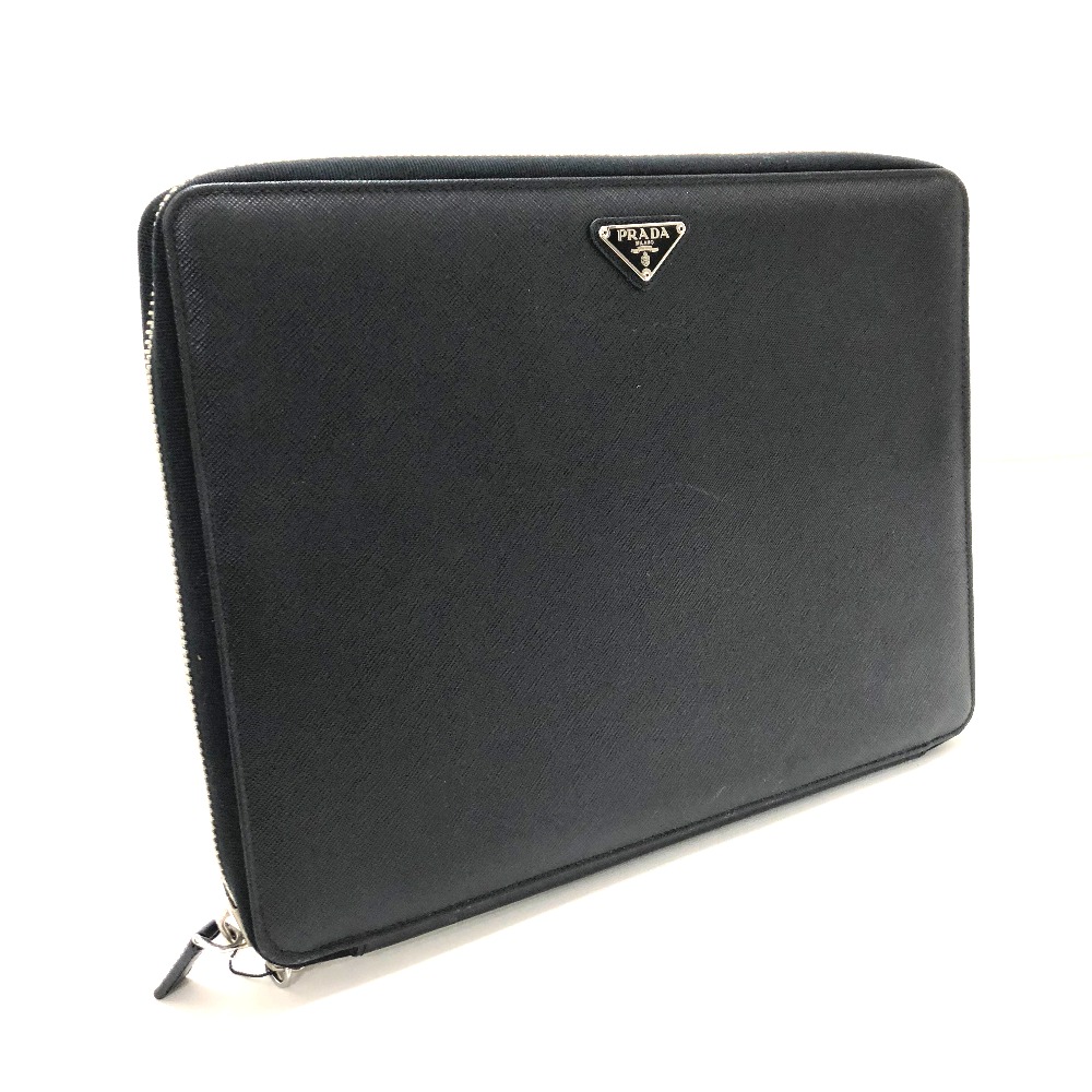 プラダ PRADA クラッチバッグ パソコン PCケース タブレットケース 新品-