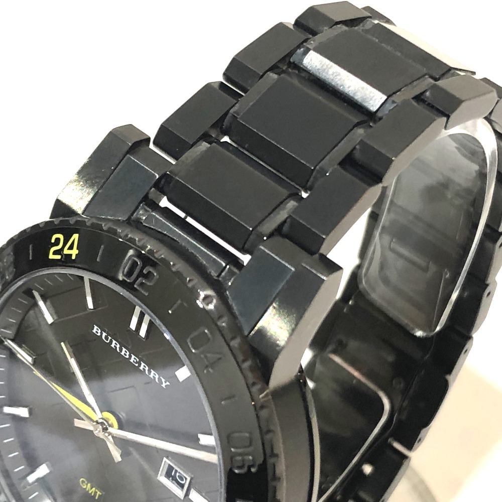 待望 付属品付きBURBERRY BU9340 GMT 動作良好 美品 adnd.in