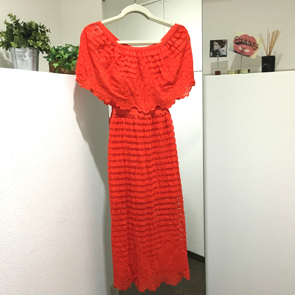 Alice Mccall アリスマッコール アパレル 刺繍レース ドレス ワンピース レッド ー ブラモ 欲しいブランド品がすぐ見つかる ネット通販サイト