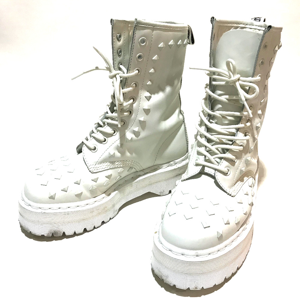 dr martin boots white