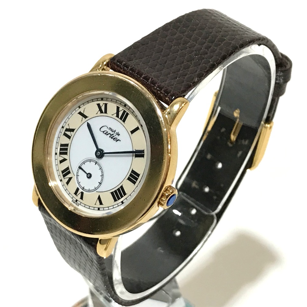 Cartier☆マストII ロンド - 腕時計(アナログ)