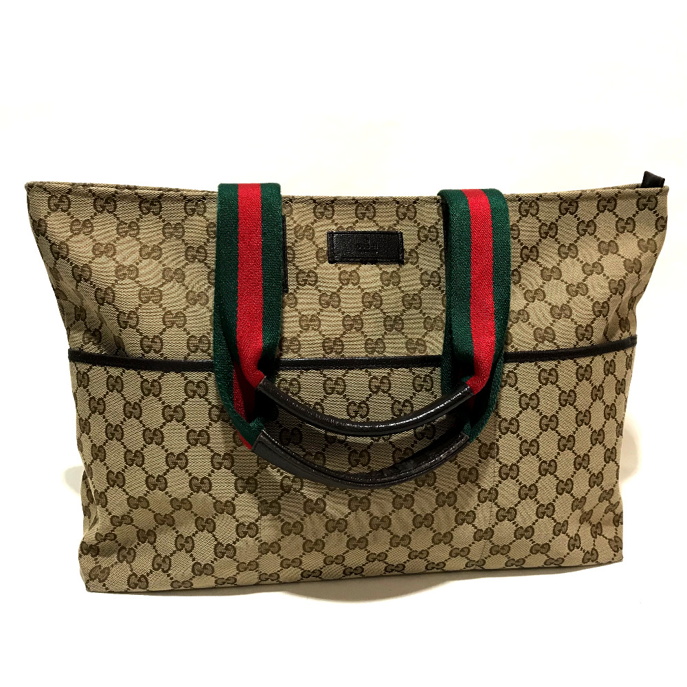 gucci gucci 155524男士女士雪利酒单肩包手提包gg帆布x皮革米色男女