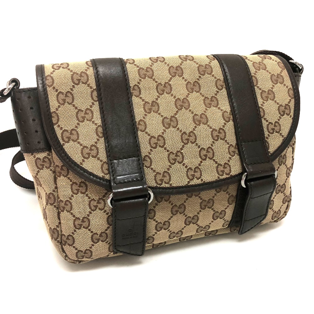 gucci shoulder bag canvas