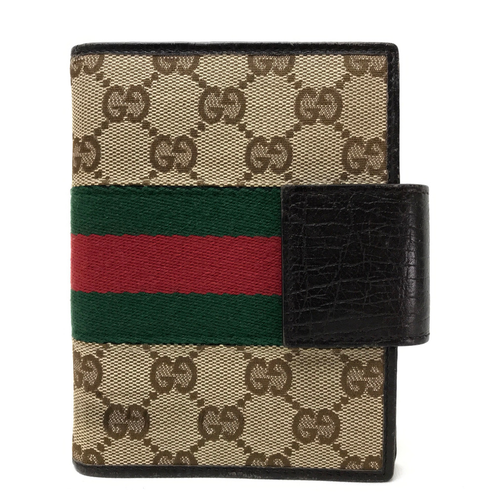 Gucci グッチ システム手帳 シェリーライン レディース メンズ 手帳カバー Ggキャンバスxレザー ベージュ レディース ー ブラモ 欲しい ブランド品がすぐ見つかる ネット通販サイト