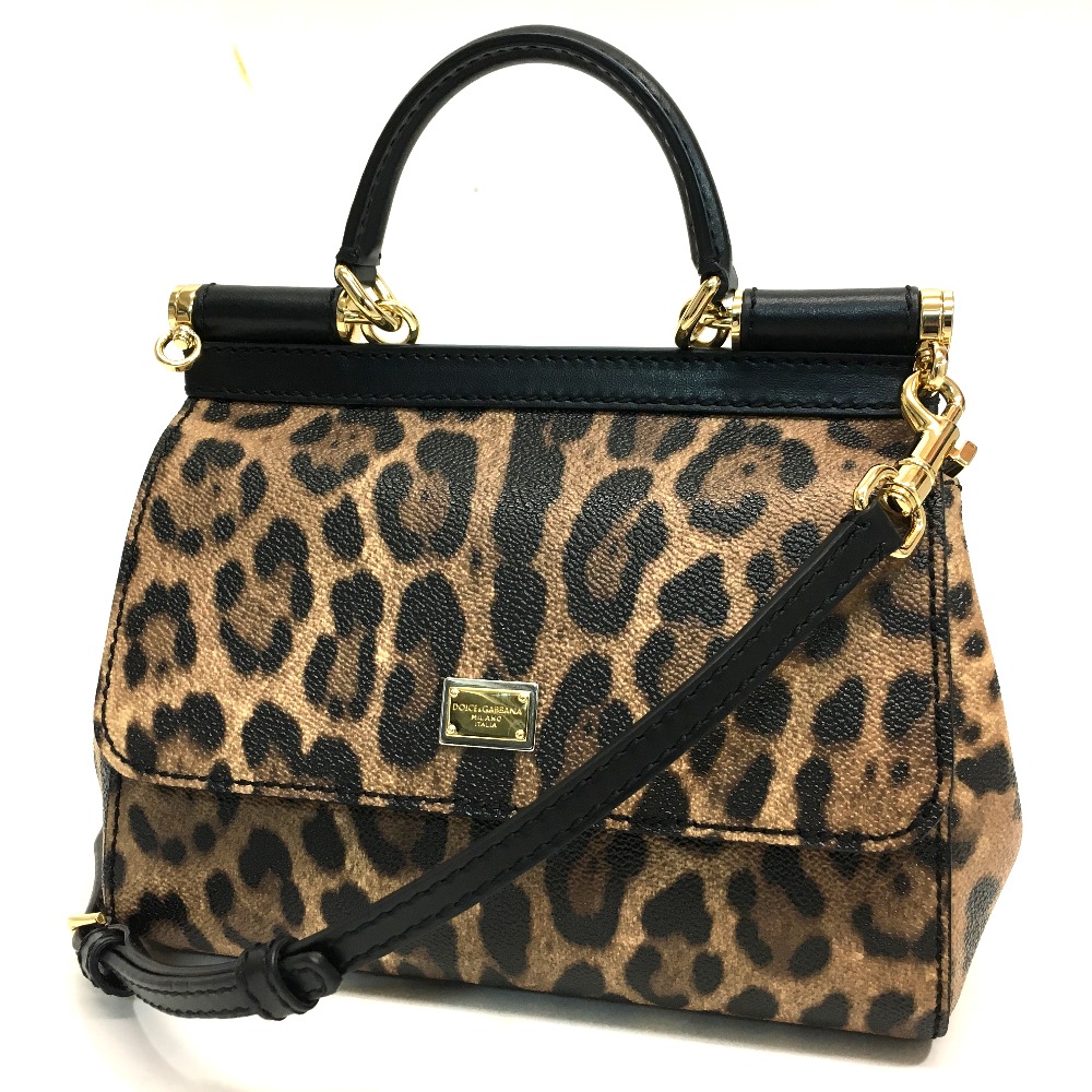 DOLCEGABBANAレオパードSICILYヒョウ柄シシリーバッグ