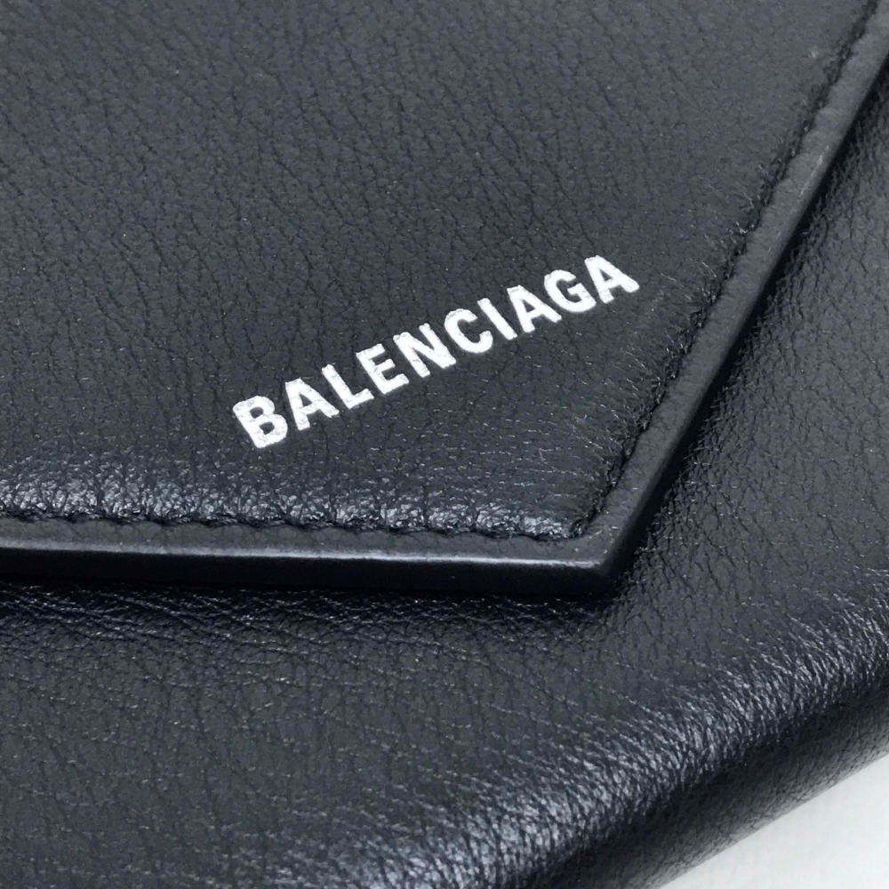 BALENCIAGA Balenciaga Folded Wallet Paper Men's Women's Long Wallet