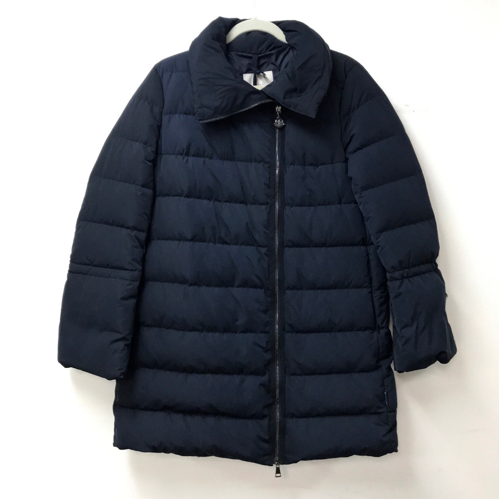 Moncler モンクレール ダウンジャケット アウター ロング Lobelia Giubbotto ロベリア ダウンコート ダウン ネイビー レディース ー ブラモ 欲しいブランド品がすぐ見つかる ネット通販サイト