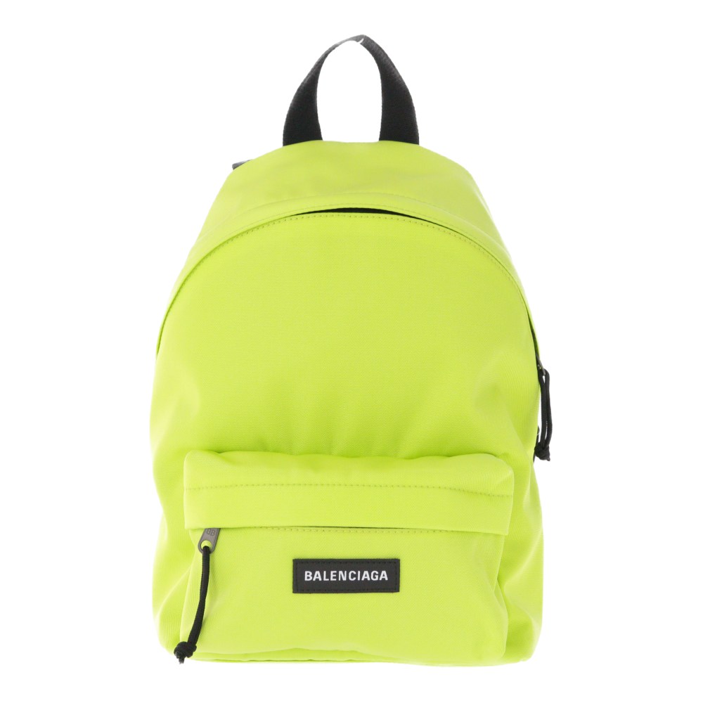 neon yellow balenciaga bag