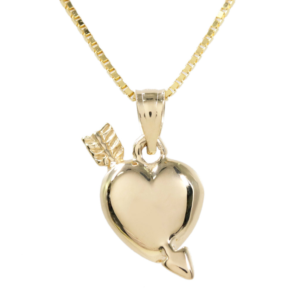 supreme 14k Heart necklace
