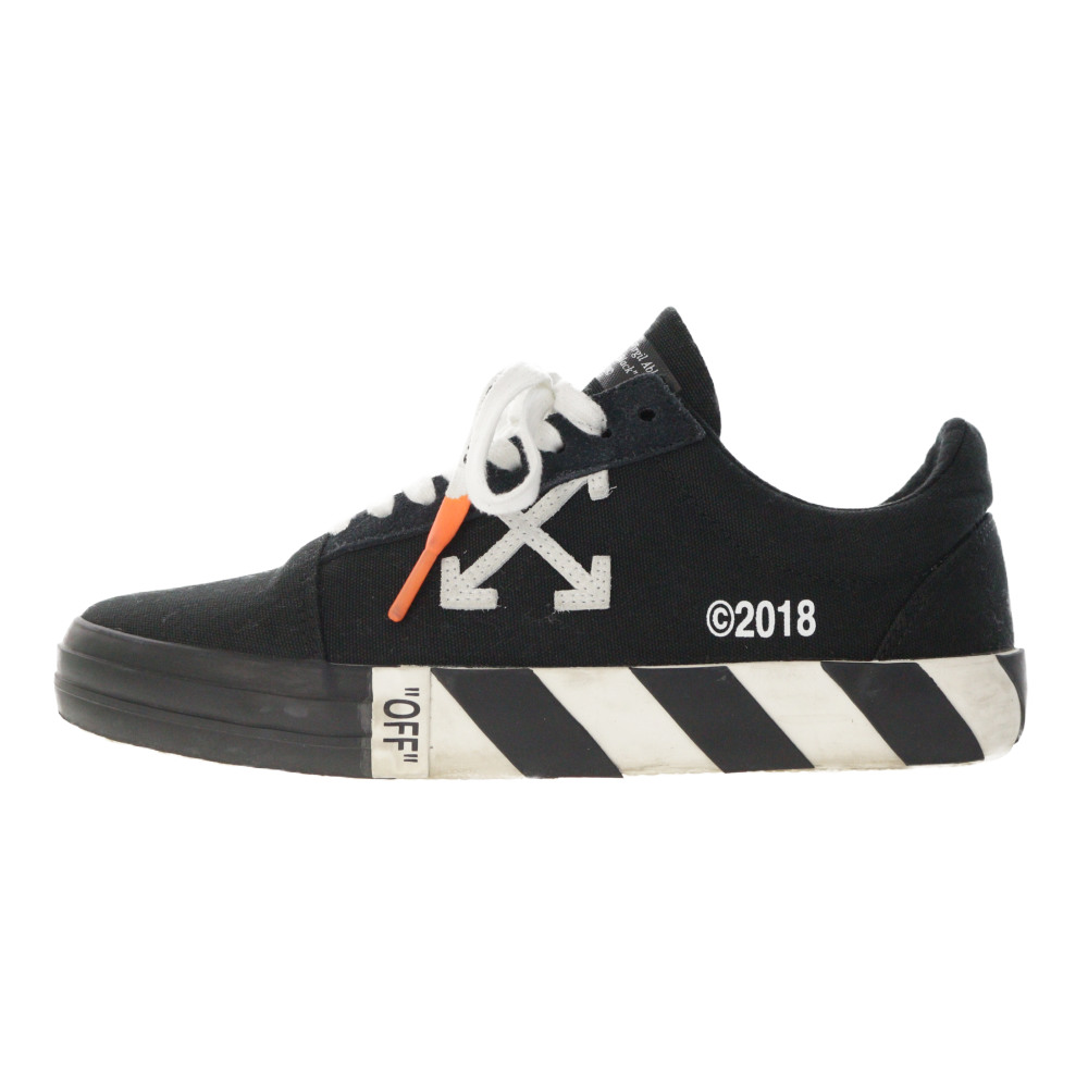 off white low cut sneakers