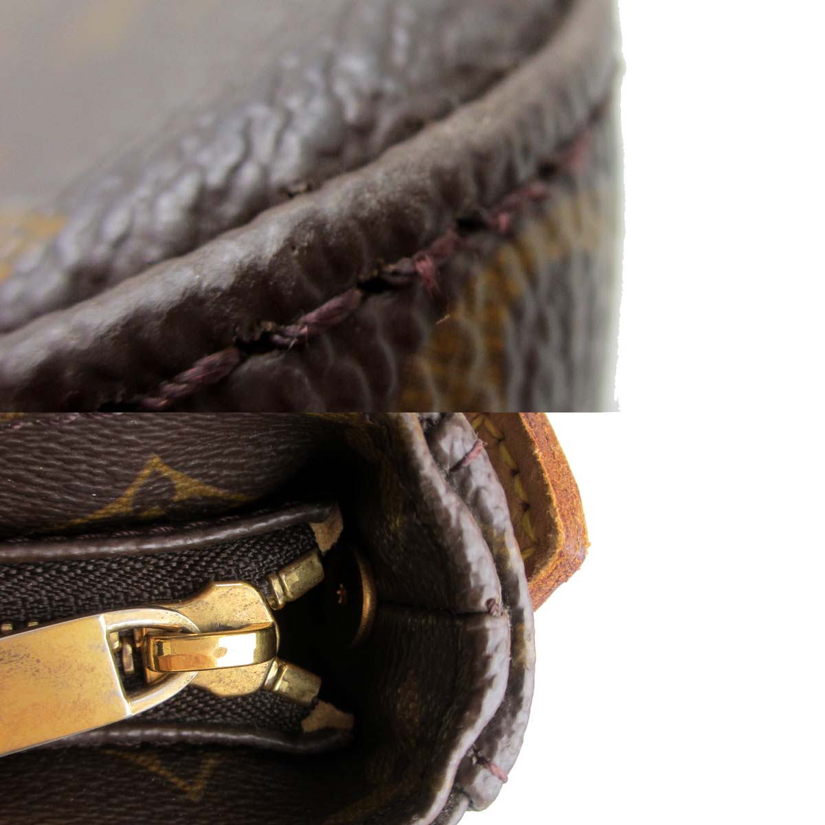 LOUIS VUITTON Louis Vuitton M51145 (discontinued) Looping handbag Monogram canvas ladies ...