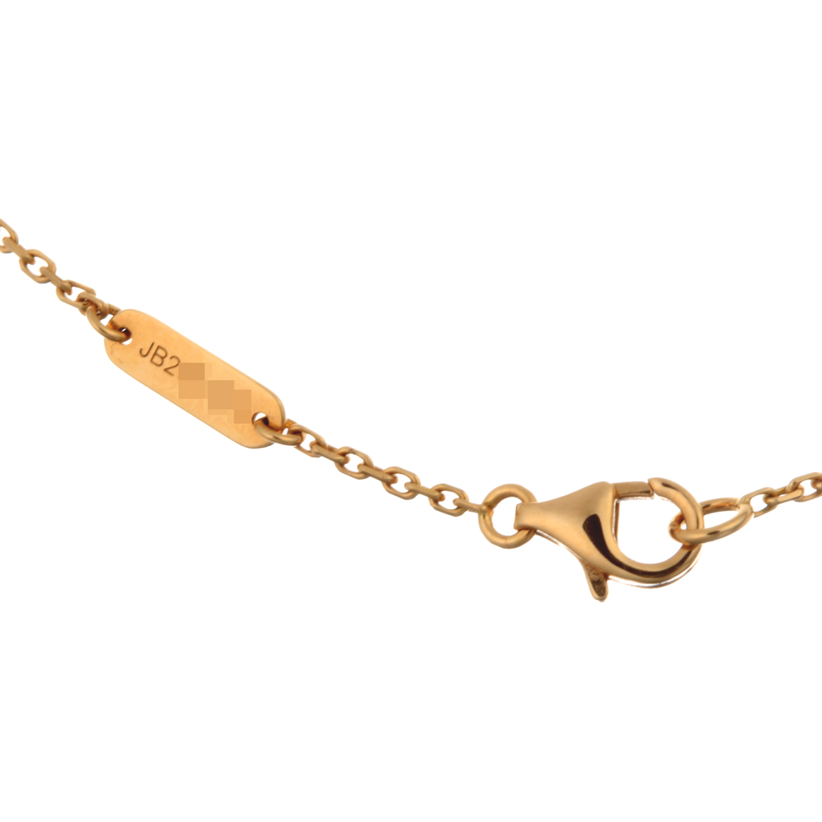 梵克雅宝van cleef&arpels梵克雅宝复古alhambra 1p钻石贝壳吊坠750