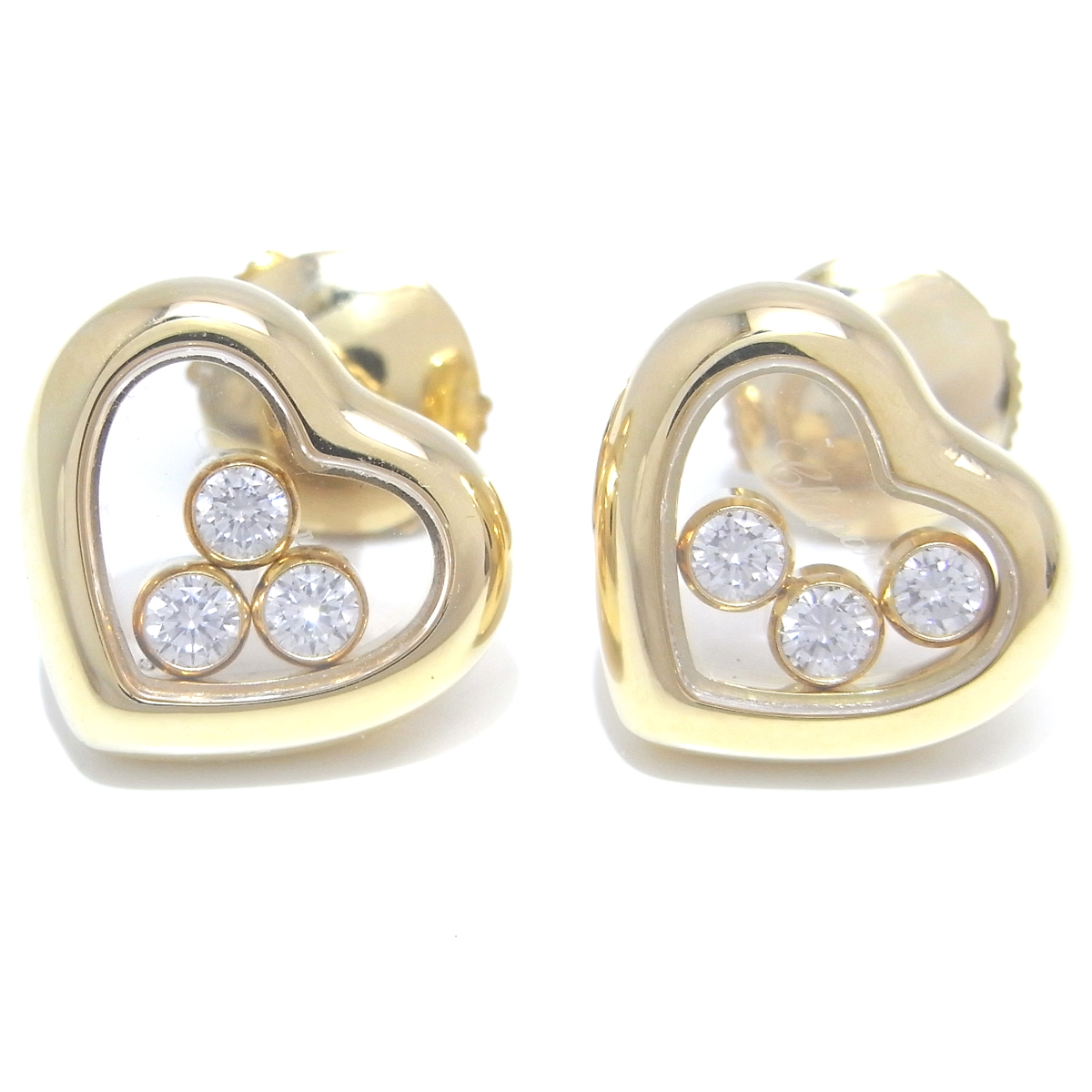 萧邦萧邦83/4 611 happy diamonds 750黄金x钻石女士耳环dh51468