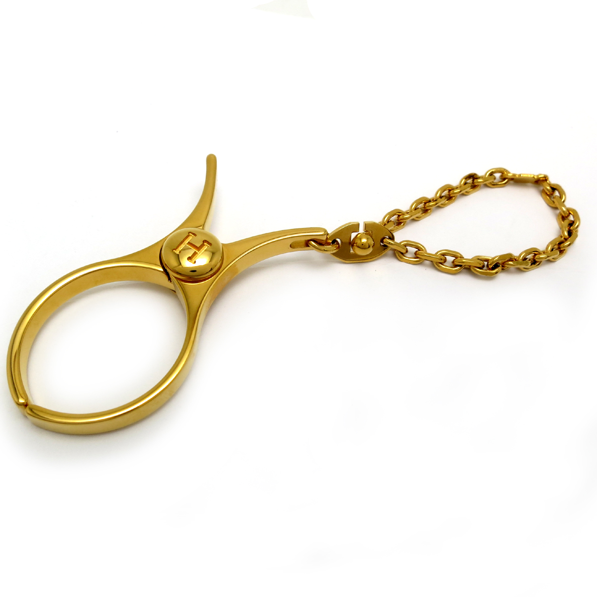 Hermes エルメス H0003g Oj グローブ ホルダー 手袋ホルダー フィルー Gp ゴールドプレーテッド 金メッキ レディース メンズ その他小物 Dh 中古 Aランク ー ブラモ 欲しいブランド品がすぐ見つかる ネット通販サイト