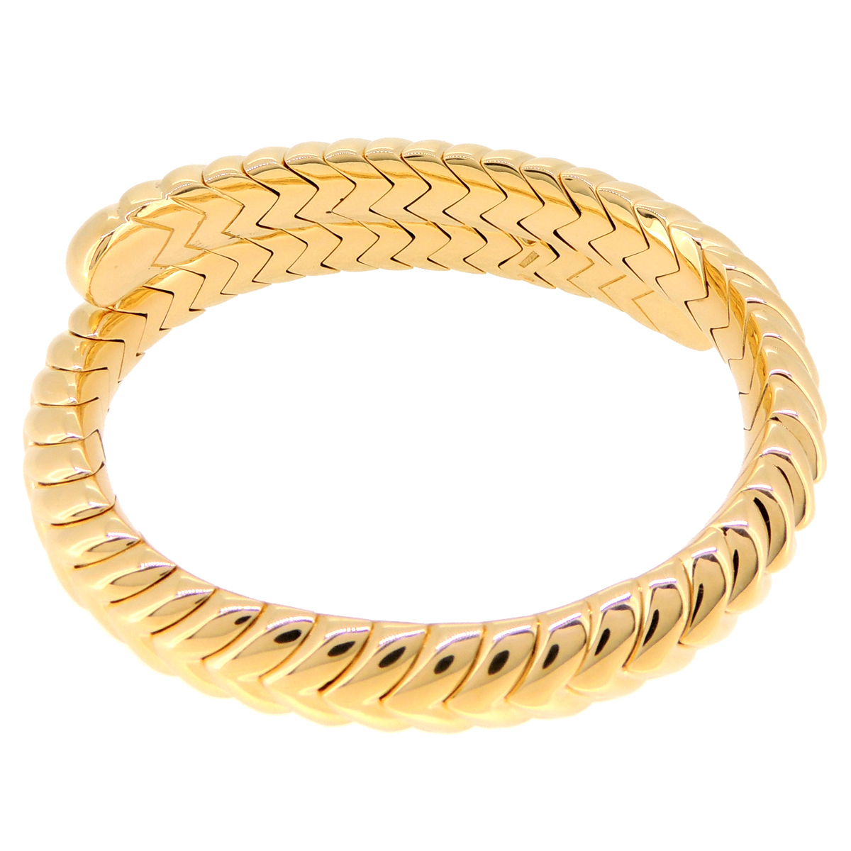 bvlgari宝格丽spiga 750黄金女士手镯dh52212 [二手] a级