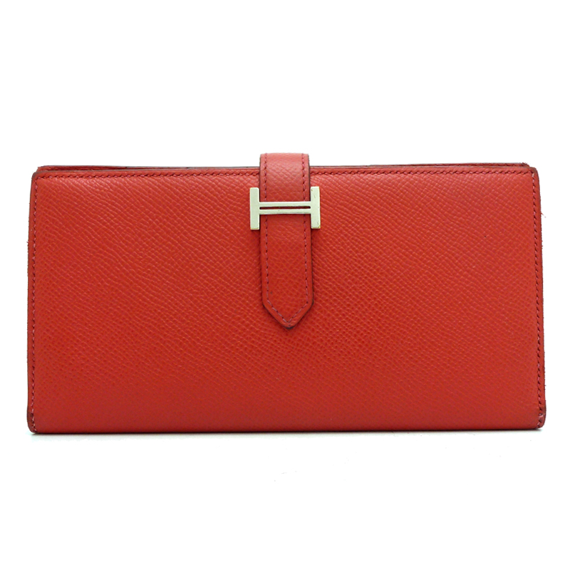 Hermes エルメス ベアンスフレ T刻印 15年製 ヴォーエプソン レディース メンズ 長財布 Dh 中古 ー ブラモ 欲しいブランド品がすぐ見つかる ネット通販サイト