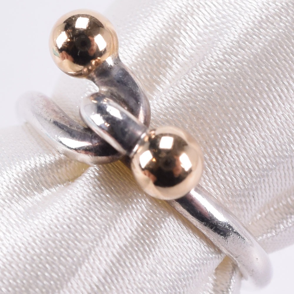 TIFFANY & Co. Tiffany Love Knot 10.5 K18 Yellow Gold x