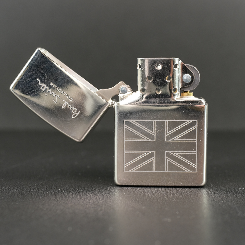 Paul Smith ポールスミス Zippo オイルライター レギュラー 真鍮 シルバー ライター 中古 ー ブラモ 欲しいブランド品がすぐ見つかる ネット通販サイト