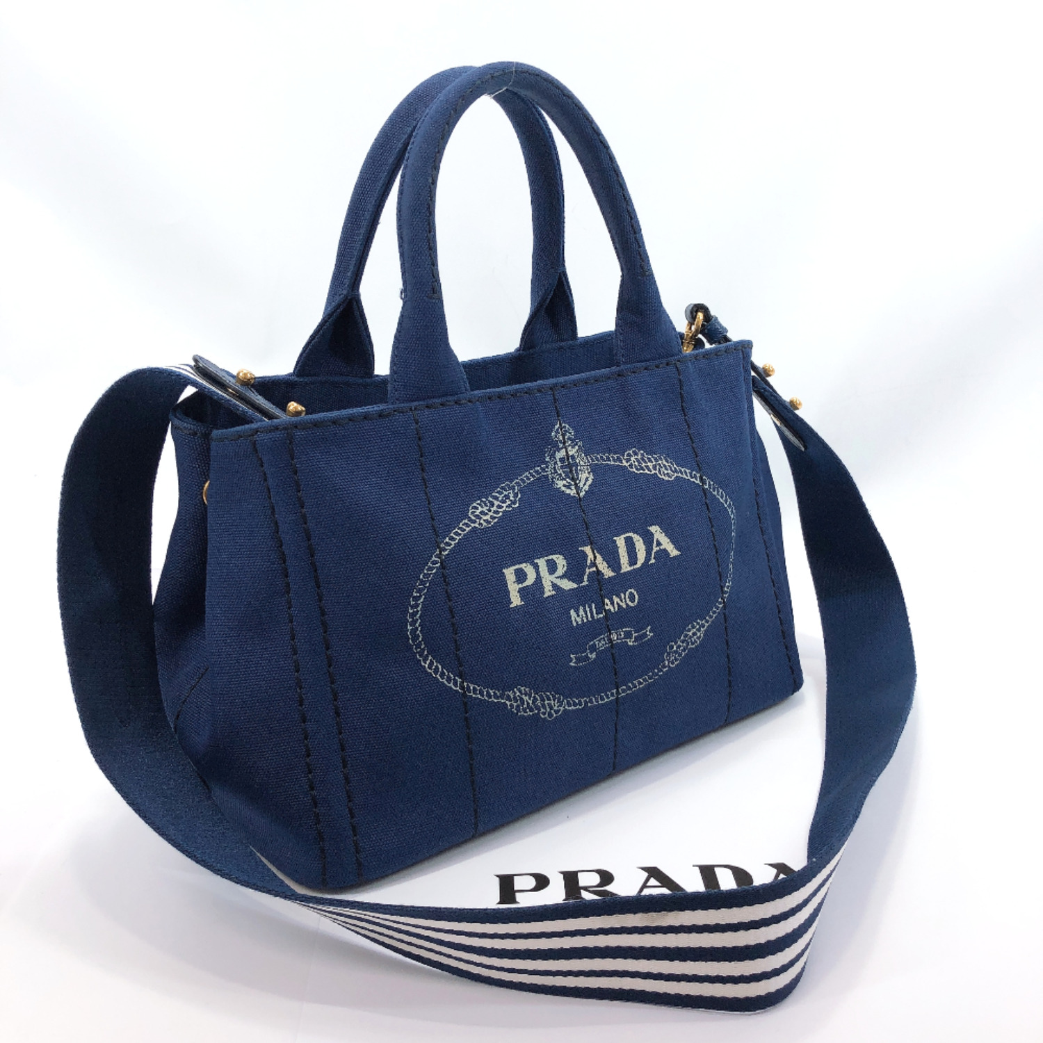 prada bucket bag used