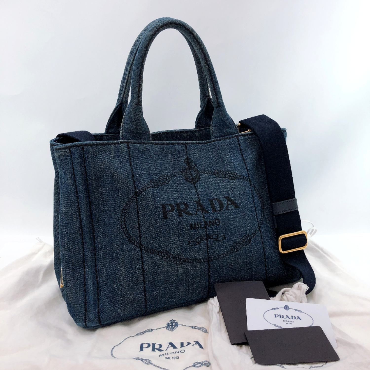 prada bucket bag used