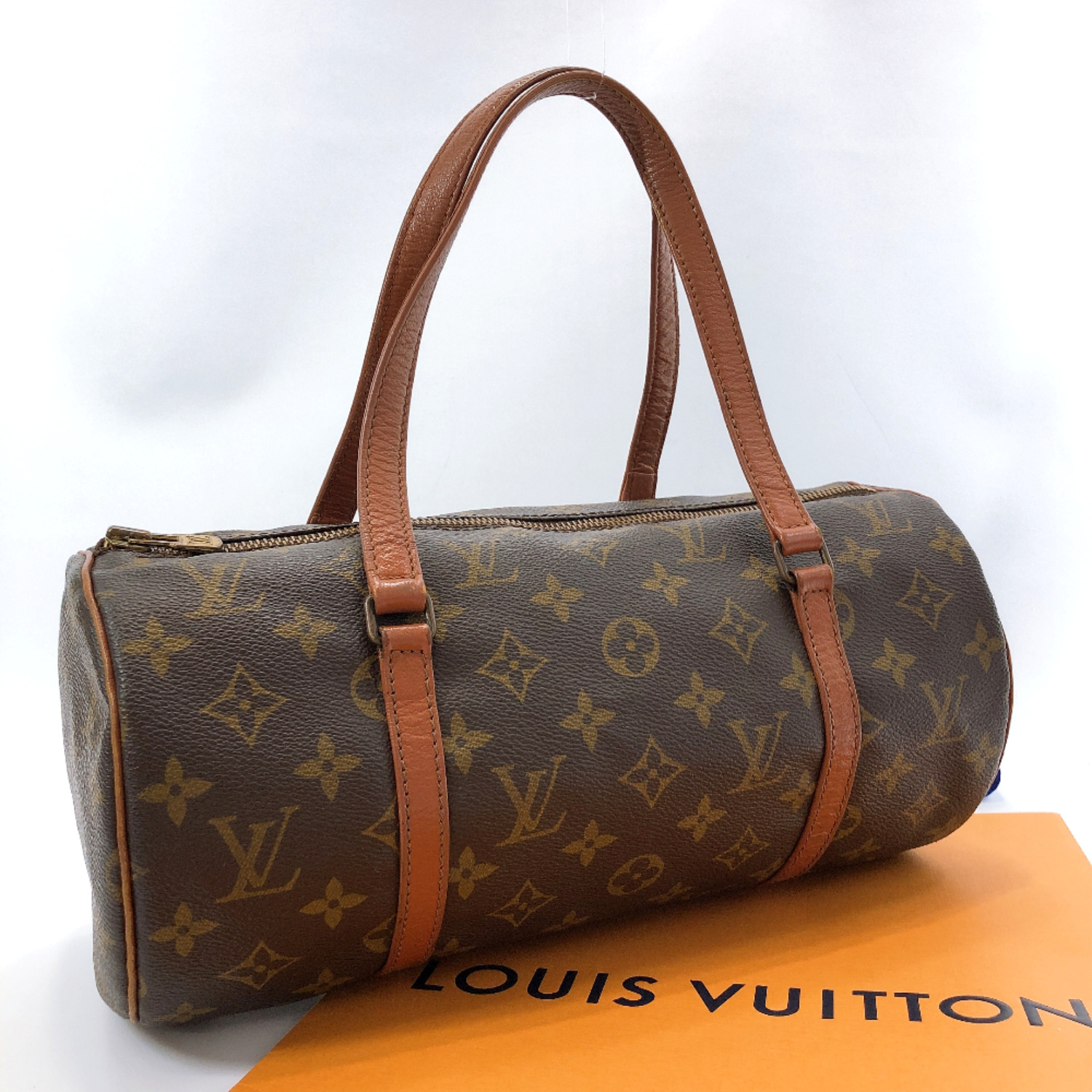 Louis Vuitton ルイヴィトン ヴィンテージ パピヨン 30 M ハンドバッグ モノグラムキャンバス ブラウン 中古 レディース ー ブラモ 欲しいブランド品がすぐ見つかる ネット通販サイト