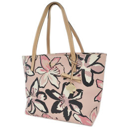 Kate Spade Kate Spade Flower Pattern Tote Bag PVC Pink Ladies [Pre]