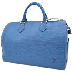 LOUIS VUITTON Louis Vuitton Speedy 30 M43005 Handbag Epi Leather Blue Ladies [pre-owned]