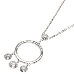 Cartier Diaman Leger 4P Diamond Necklace Ladies