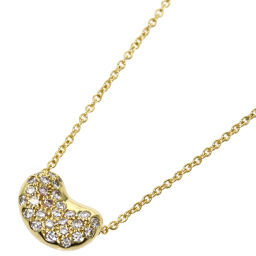 Tiffany Bean Diamond Necklace Ladies