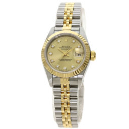 Rolex 69173G Datejust 10P Diamond Watch Ladies