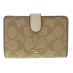 COACH F23553 Signature Two-folded wallet (with coin purse) Ladies