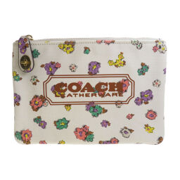Coach C3834 Flower Motif Accessory Pouch Ladies