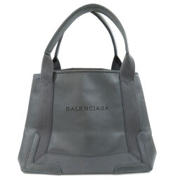 Balenciaga 339933 Navy Hippo S Tote Bag Ladies