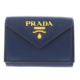 Prada 1MH021 Mini Wallet Bi-Fold Wallet (with coin purse) Ladies