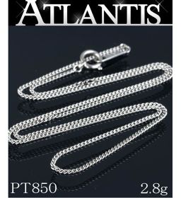 SALE Beautiful goods chain necklace pt850 bare metal 40cm 2.8g