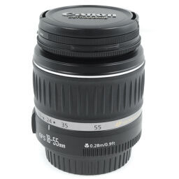 Canon Canon ZOOM LENS EF-S 18-55mm 1: 3.5-5.6 USM Unisex Interchangeable Lens [Used] A-Rank