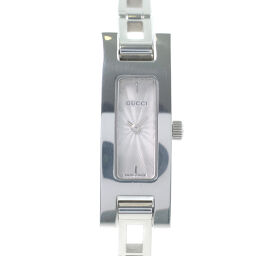 GUCCI Gucci 3900L Stainless Steel Quartz Ladies Silver Dial Watch [Used]