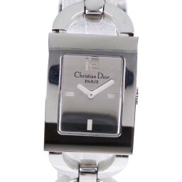 Dior Christian Dior Maris D78-109 Stainless Steel Quartz Analog Display Ladies Silver Dial Wrist Watch [Used] A-Rank
