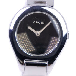 GUCCI Gucci 6700L Stainless Steel Silver Quartz Analog Display Ladies Silver Dial Watch [Used] A Rank